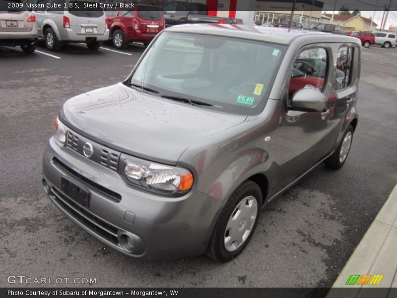 Steel Gray / Black 2009 Nissan Cube 1.8 S