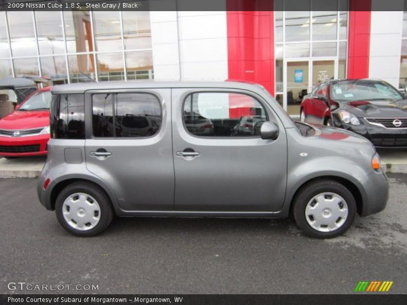 Steel Gray / Black 2009 Nissan Cube 1.8 S