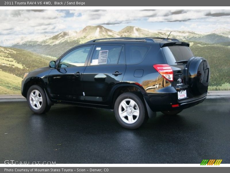 Black / Sand Beige 2011 Toyota RAV4 V6 4WD