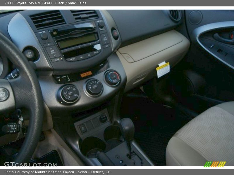 Black / Sand Beige 2011 Toyota RAV4 V6 4WD