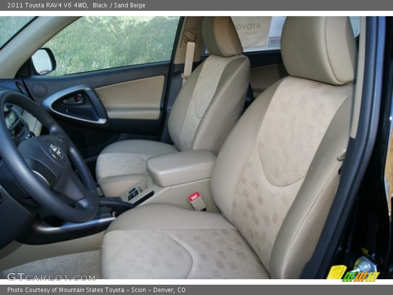 Black / Sand Beige 2011 Toyota RAV4 V6 4WD
