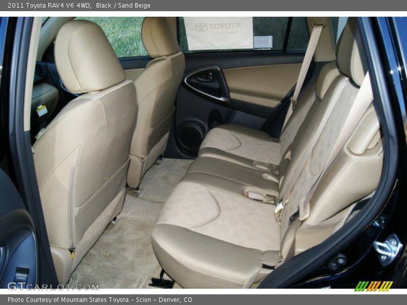 Black / Sand Beige 2011 Toyota RAV4 V6 4WD