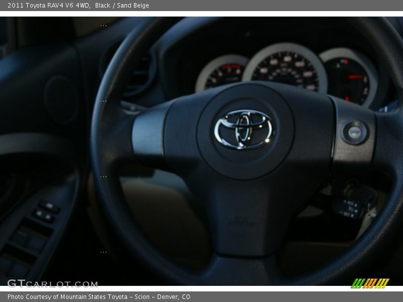 Black / Sand Beige 2011 Toyota RAV4 V6 4WD