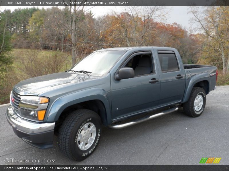 Stealth Gray Metallic / Dark Pewter 2006 GMC Canyon SLE Crew Cab 4x4