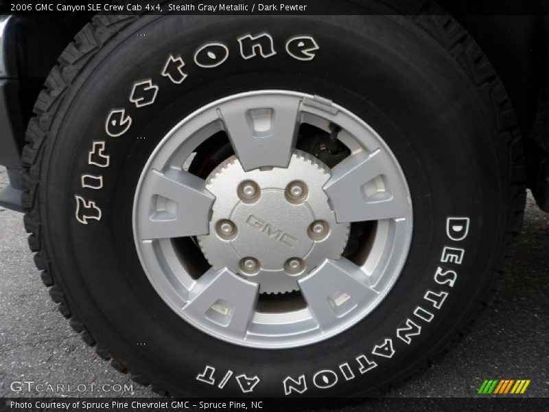 Stealth Gray Metallic / Dark Pewter 2006 GMC Canyon SLE Crew Cab 4x4