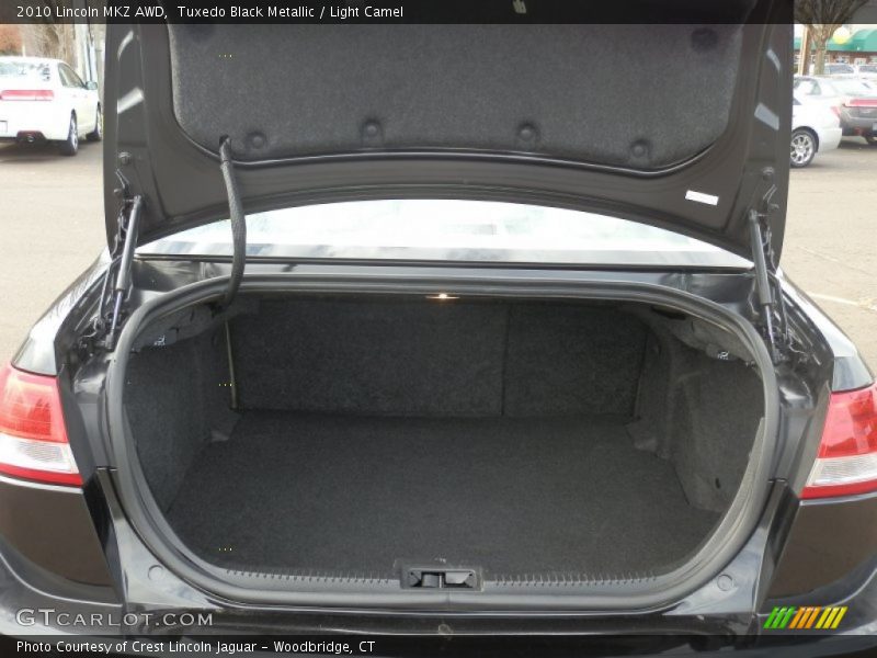 Tuxedo Black Metallic / Light Camel 2010 Lincoln MKZ AWD