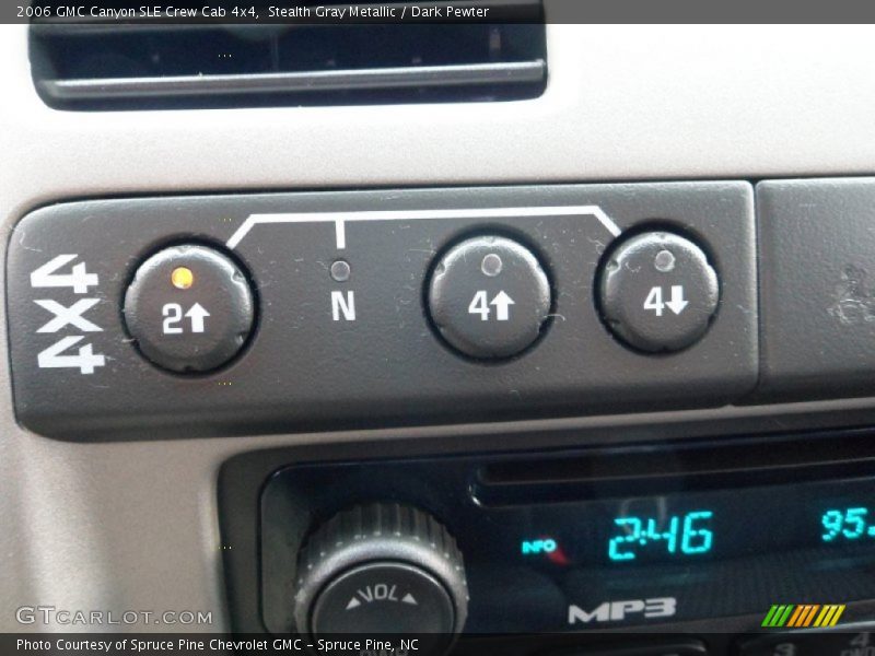 Stealth Gray Metallic / Dark Pewter 2006 GMC Canyon SLE Crew Cab 4x4