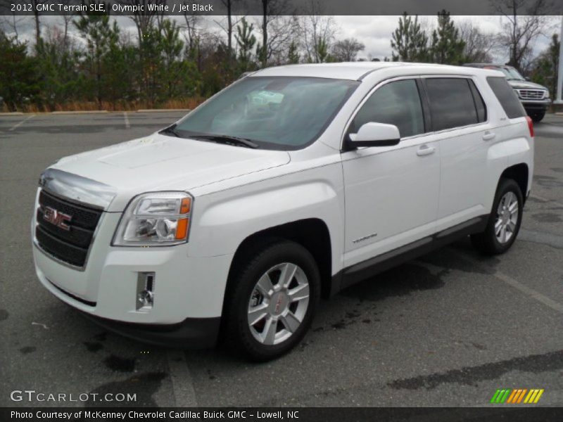 Olympic White / Jet Black 2012 GMC Terrain SLE