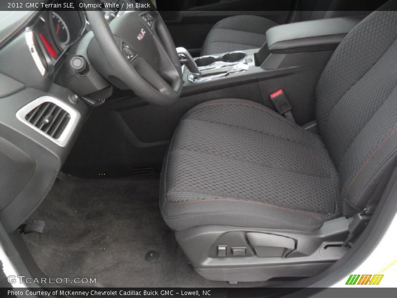 Olympic White / Jet Black 2012 GMC Terrain SLE