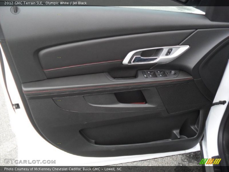 Olympic White / Jet Black 2012 GMC Terrain SLE