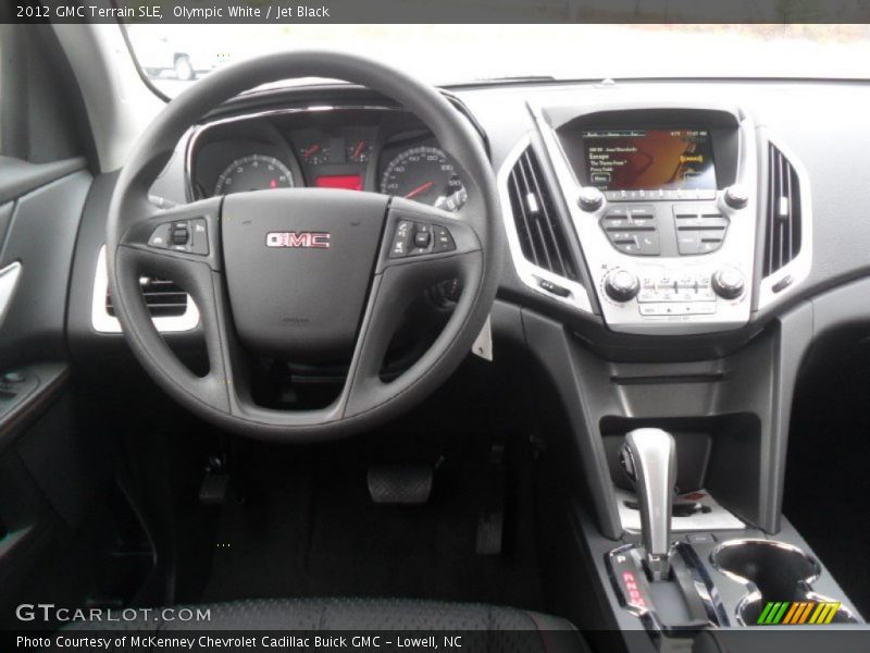 Olympic White / Jet Black 2012 GMC Terrain SLE