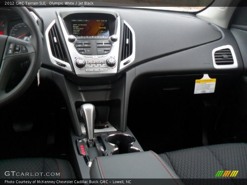 Olympic White / Jet Black 2012 GMC Terrain SLE
