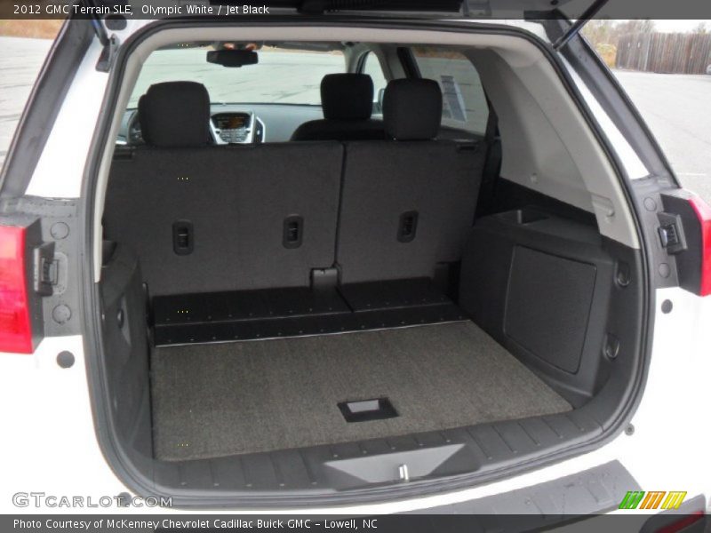 Olympic White / Jet Black 2012 GMC Terrain SLE