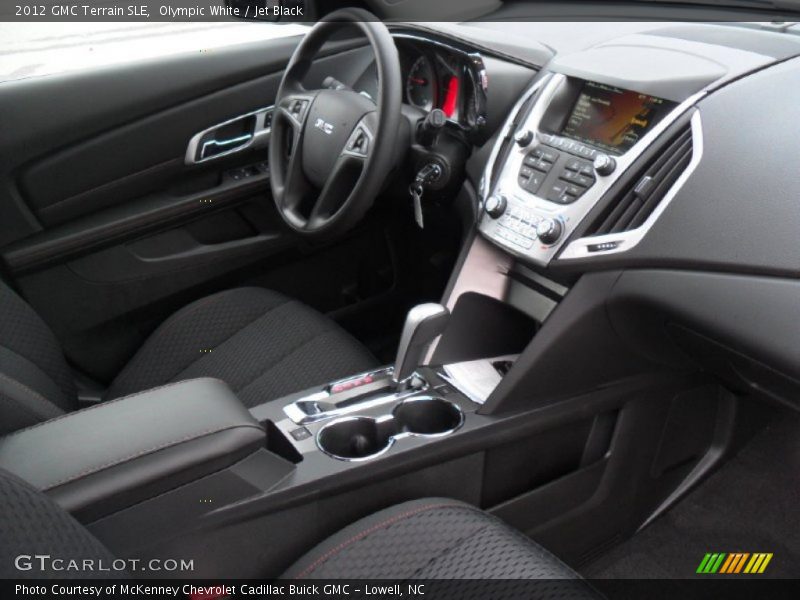 Olympic White / Jet Black 2012 GMC Terrain SLE