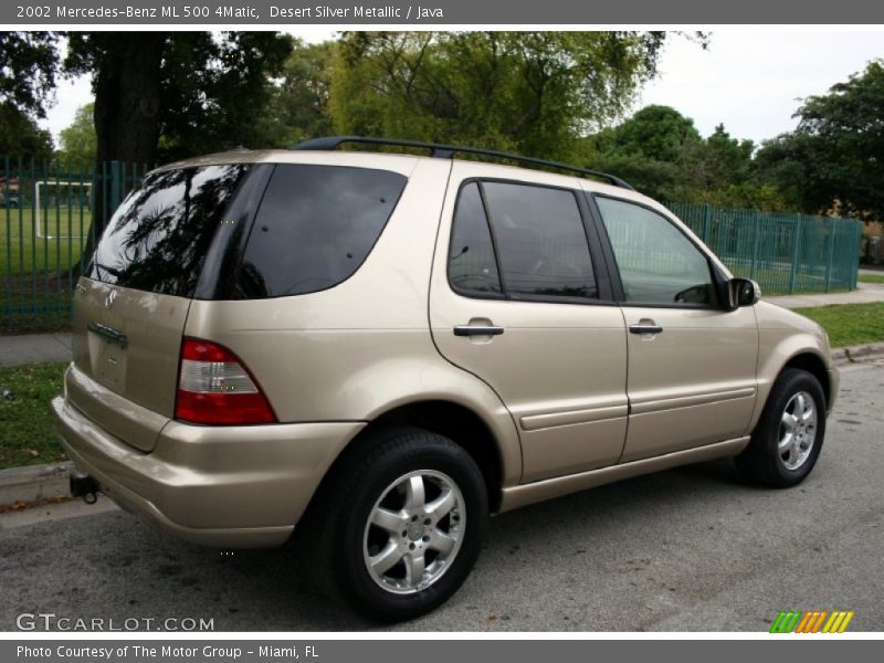 Desert Silver Metallic / Java 2002 Mercedes-Benz ML 500 4Matic