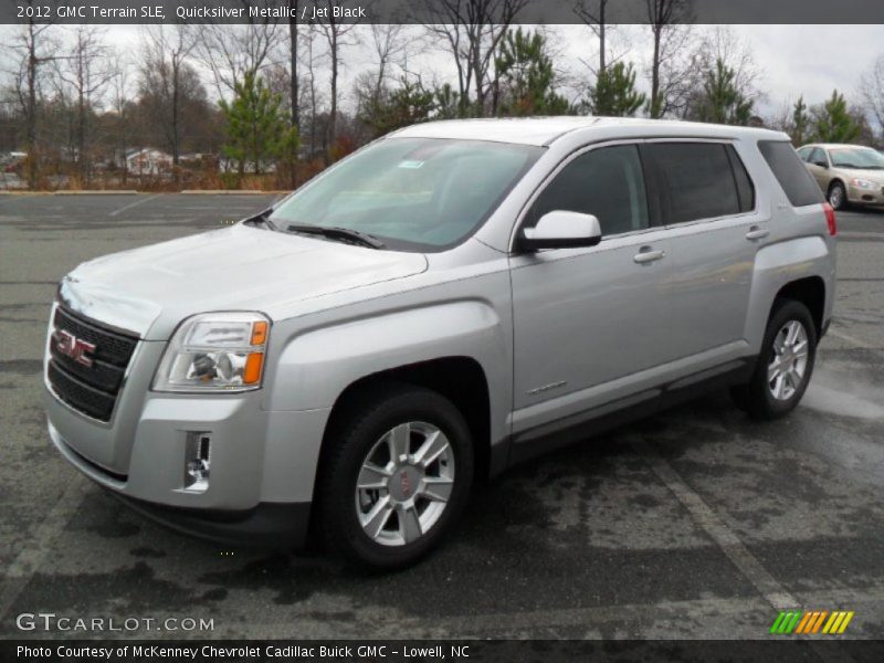 Quicksilver Metallic / Jet Black 2012 GMC Terrain SLE