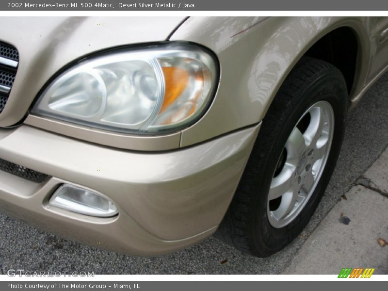 Desert Silver Metallic / Java 2002 Mercedes-Benz ML 500 4Matic