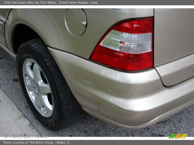 Desert Silver Metallic / Java 2002 Mercedes-Benz ML 500 4Matic