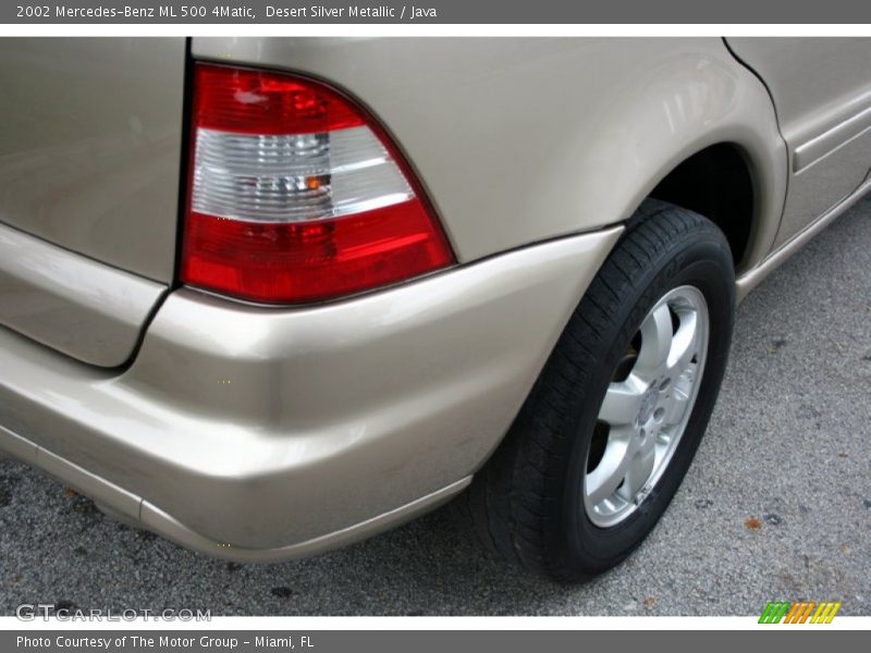 Desert Silver Metallic / Java 2002 Mercedes-Benz ML 500 4Matic