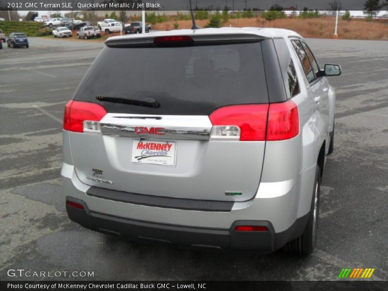 Quicksilver Metallic / Jet Black 2012 GMC Terrain SLE