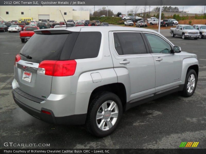 Quicksilver Metallic / Jet Black 2012 GMC Terrain SLE