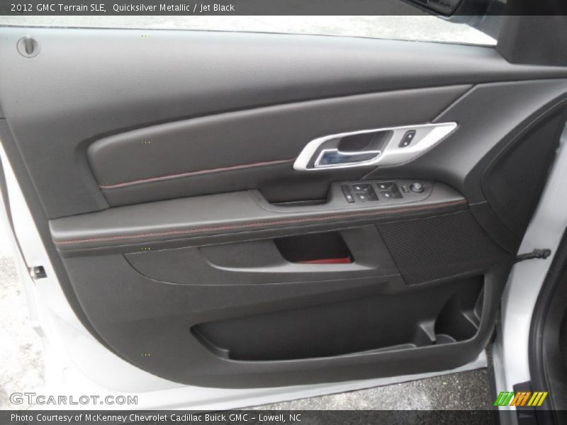 Quicksilver Metallic / Jet Black 2012 GMC Terrain SLE