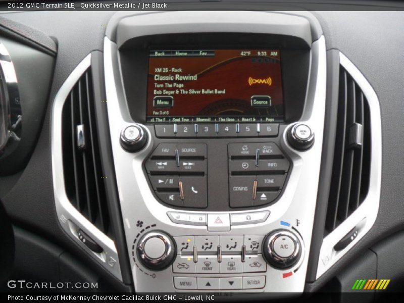 Quicksilver Metallic / Jet Black 2012 GMC Terrain SLE