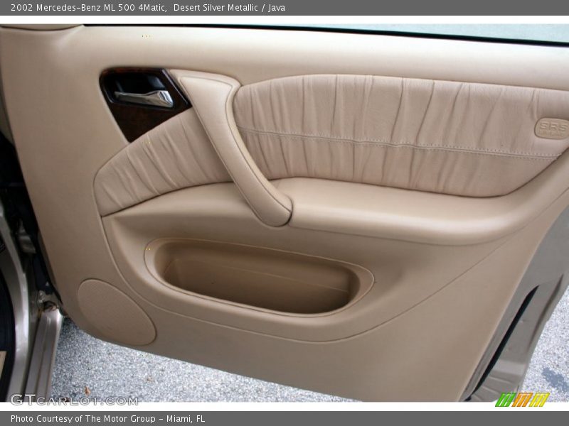 Desert Silver Metallic / Java 2002 Mercedes-Benz ML 500 4Matic