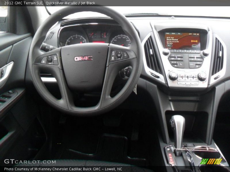 Quicksilver Metallic / Jet Black 2012 GMC Terrain SLE