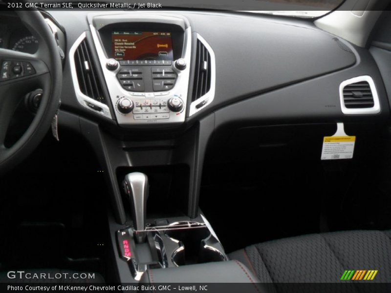Quicksilver Metallic / Jet Black 2012 GMC Terrain SLE