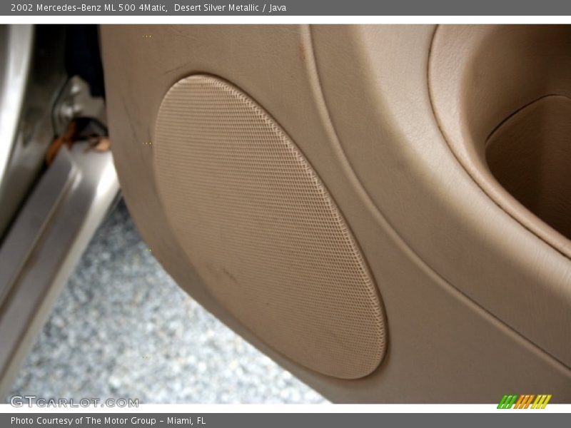 Desert Silver Metallic / Java 2002 Mercedes-Benz ML 500 4Matic