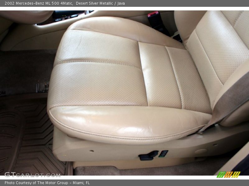 Desert Silver Metallic / Java 2002 Mercedes-Benz ML 500 4Matic