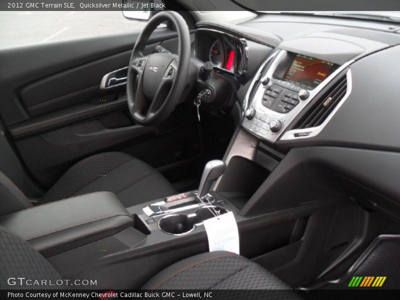 Quicksilver Metallic / Jet Black 2012 GMC Terrain SLE