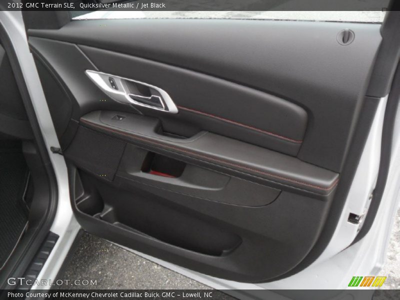 Quicksilver Metallic / Jet Black 2012 GMC Terrain SLE