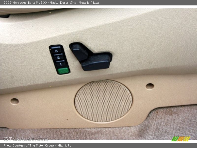 Desert Silver Metallic / Java 2002 Mercedes-Benz ML 500 4Matic