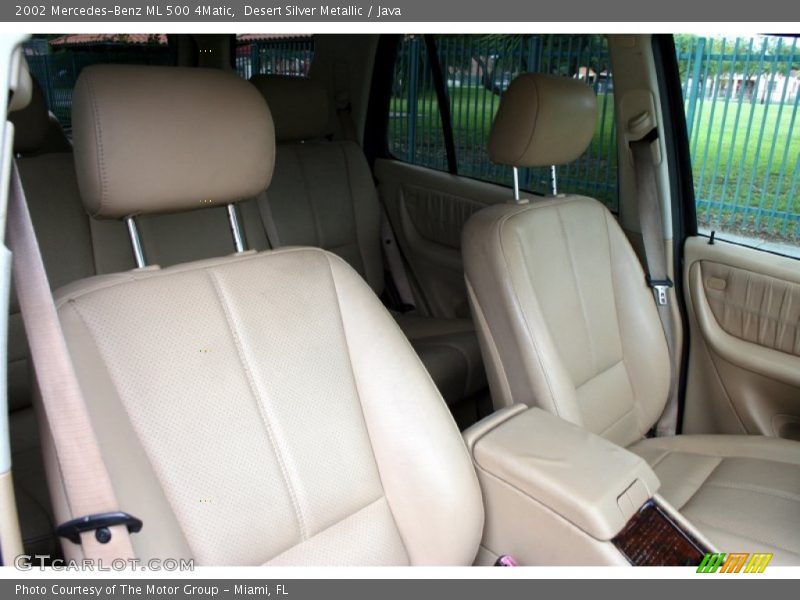 Desert Silver Metallic / Java 2002 Mercedes-Benz ML 500 4Matic