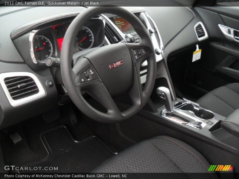 Quicksilver Metallic / Jet Black 2012 GMC Terrain SLE
