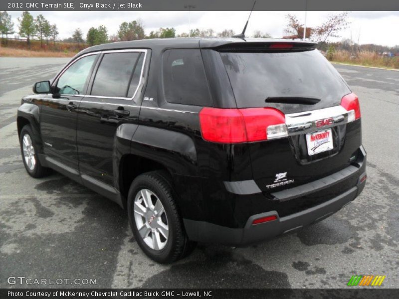 Onyx Black / Jet Black 2012 GMC Terrain SLE