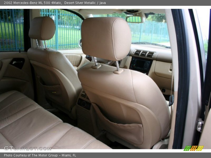 Desert Silver Metallic / Java 2002 Mercedes-Benz ML 500 4Matic