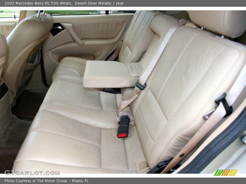 Desert Silver Metallic / Java 2002 Mercedes-Benz ML 500 4Matic