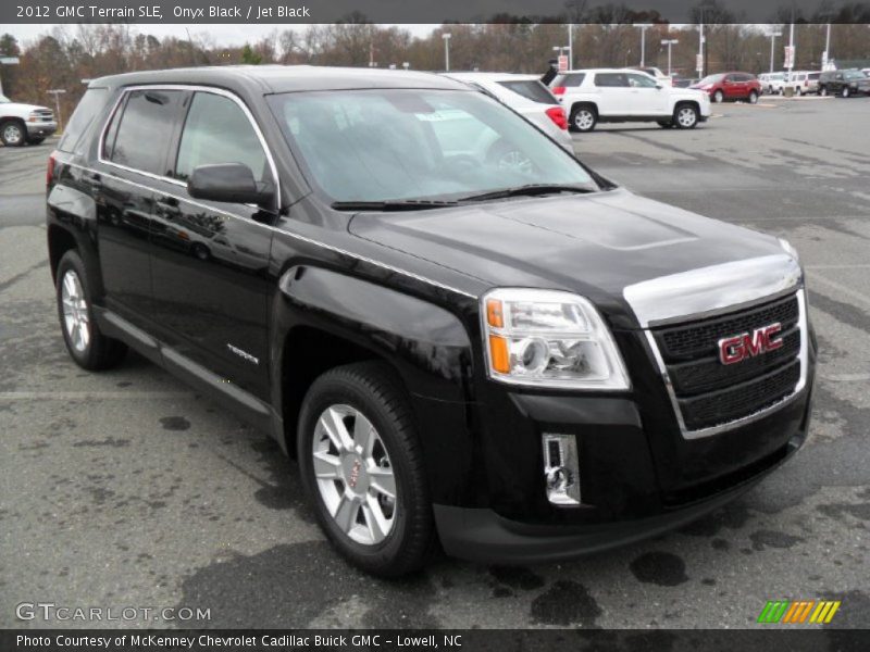 Onyx Black / Jet Black 2012 GMC Terrain SLE