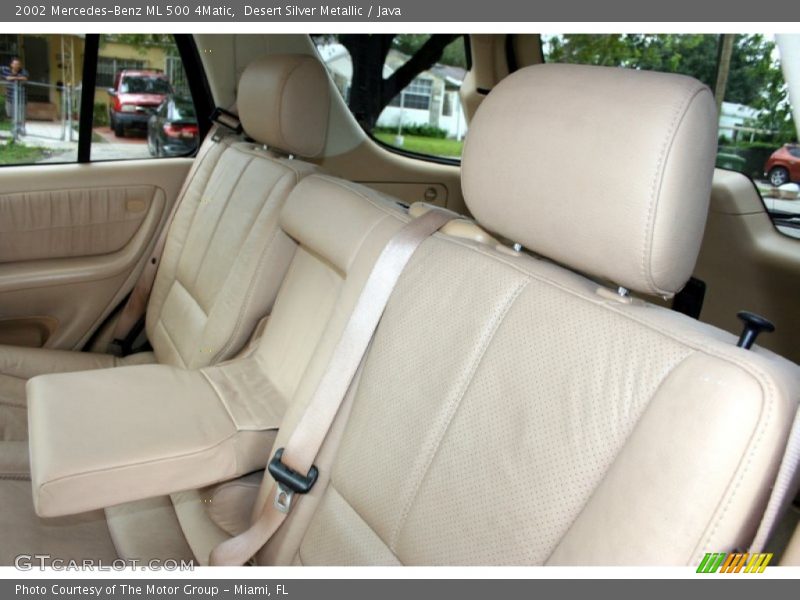 Desert Silver Metallic / Java 2002 Mercedes-Benz ML 500 4Matic