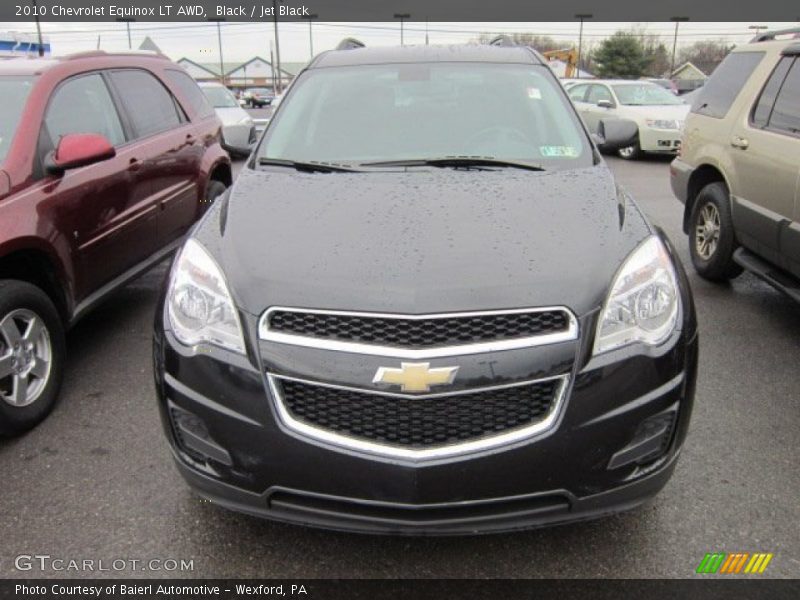 Black / Jet Black 2010 Chevrolet Equinox LT AWD