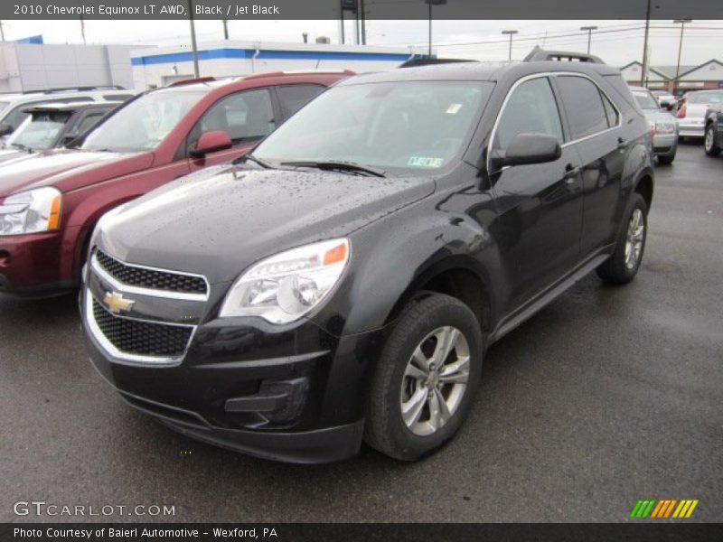 Black / Jet Black 2010 Chevrolet Equinox LT AWD
