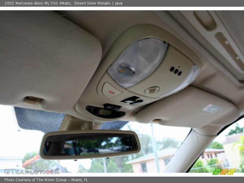Desert Silver Metallic / Java 2002 Mercedes-Benz ML 500 4Matic