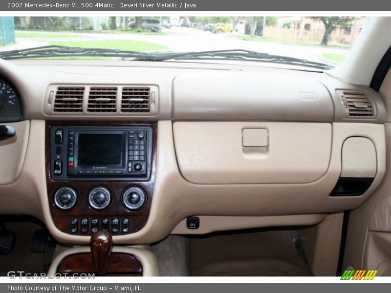 Desert Silver Metallic / Java 2002 Mercedes-Benz ML 500 4Matic