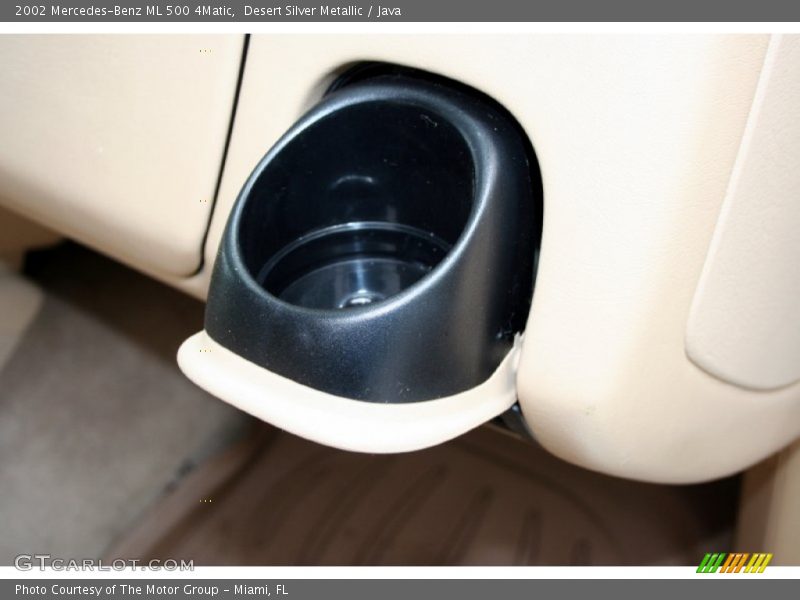 Desert Silver Metallic / Java 2002 Mercedes-Benz ML 500 4Matic