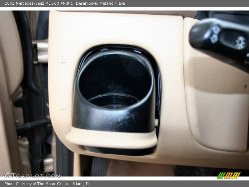 Desert Silver Metallic / Java 2002 Mercedes-Benz ML 500 4Matic