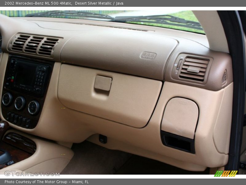 Desert Silver Metallic / Java 2002 Mercedes-Benz ML 500 4Matic