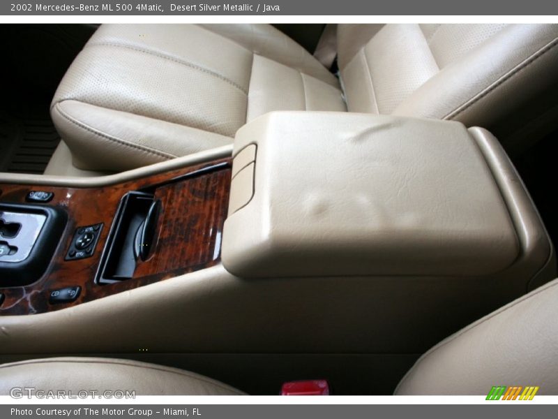Desert Silver Metallic / Java 2002 Mercedes-Benz ML 500 4Matic